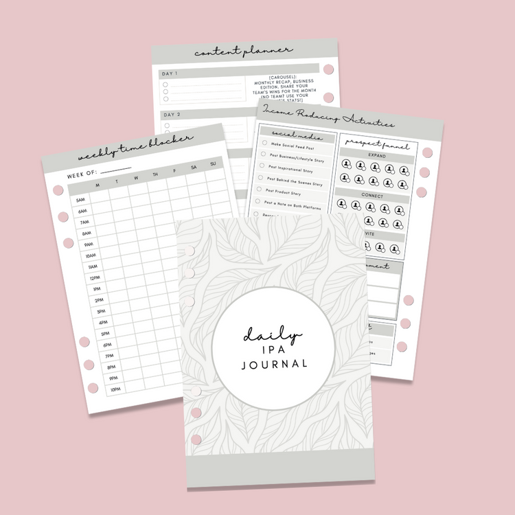 Daily IPA Journal Starter Bundle